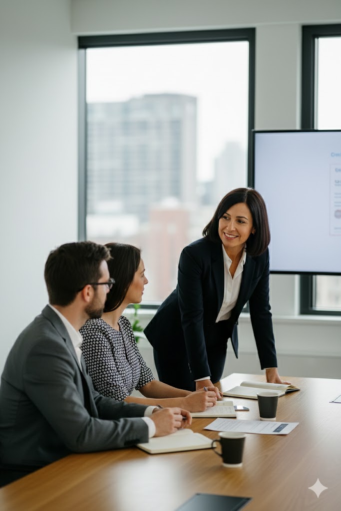 Julia Sorell reunion equipo